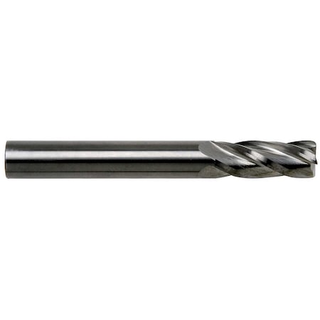 5/8 Dia X 5/8 Shank 0.045 Radius 4-Flute Reg Length Corner Radius Blue Series Carbide End Mills